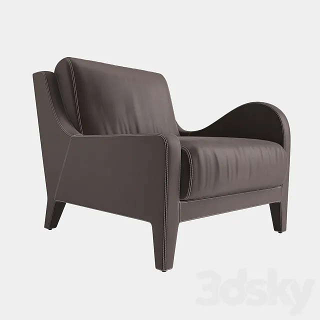 Flai armchair NOUVELLE VAGUE art 11518 DX 3ds Max