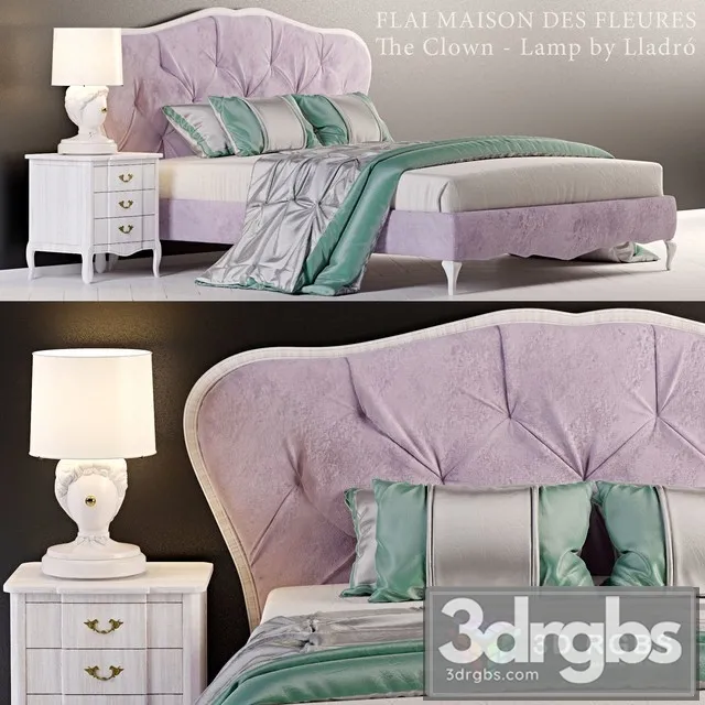 Flai Maison Bed 02 3dsmax Download
