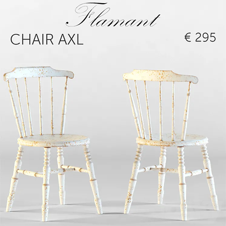 Flamant \/ CHAIR AXL 3DS Max