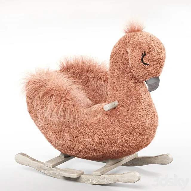 Flamingo rocker 3dsMax Model