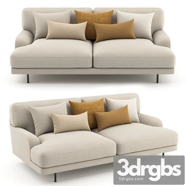 Flaneur sofa – 2 seater by gubi