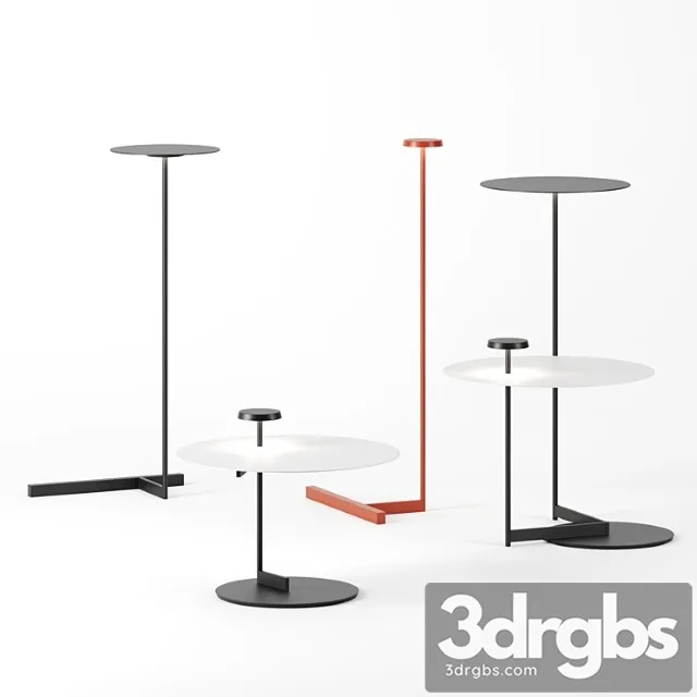 Flat Floor Lamps By Vibia 3dsmax Download