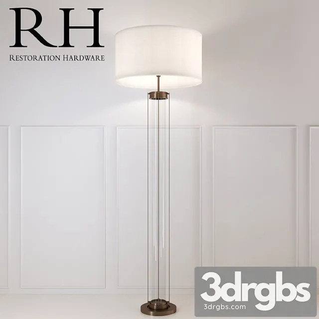 Flatiron floor lamp by restoration hardware 3dsmax Download