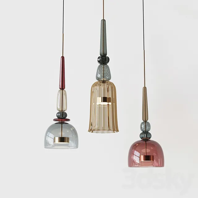 Flauti CANDY Lampatron 3DS Max Model