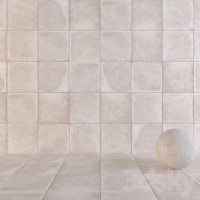 Flaviker Backstage Bisque 60×60 3ds Max
