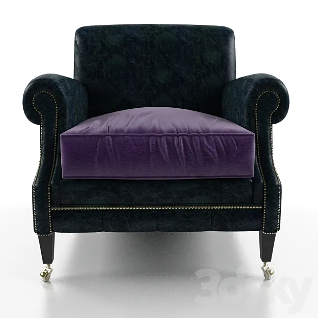 Fleming & Howland George Berkley armchair 3DS Max Model