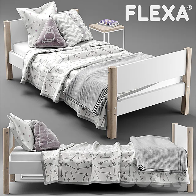 FLEXA SINGLE BED 3DSMax File