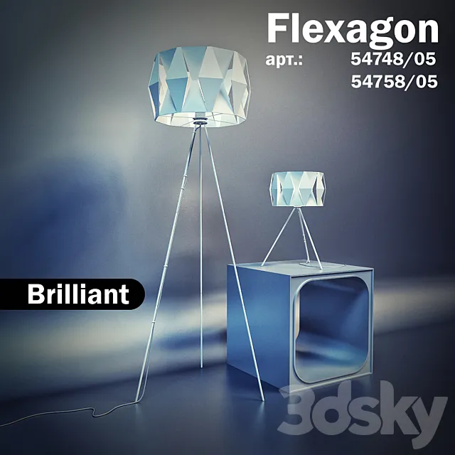 FLEXAGON ART.: 54758_05 54748_05 3DS Max Model