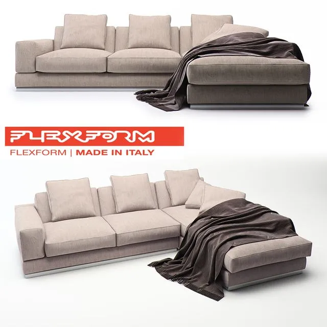 Flexform BigBob 3dsMax Model