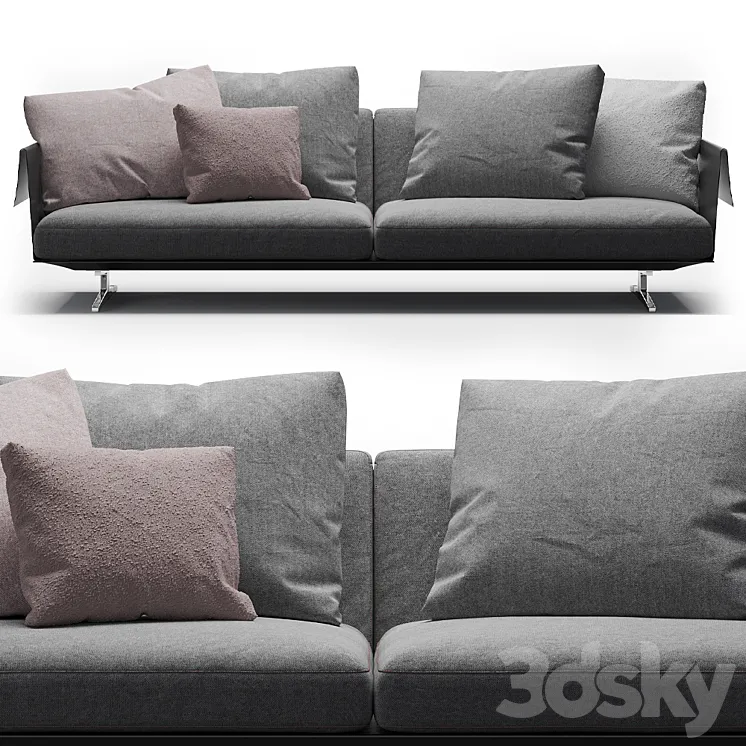 Flexform Bretton Sofa 3DS Max Model