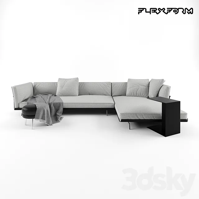 Flexform ESTE 3DS Max Model
