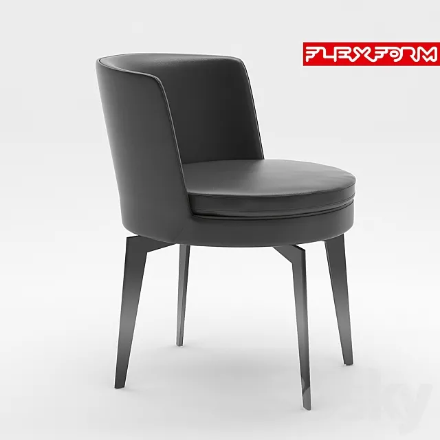 Flexform Feel Good Chair 3DS Max Model