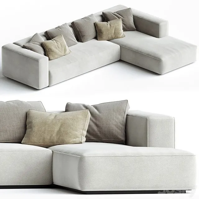 Flexform GRANDEMARE 15LXA 3dsMax Model