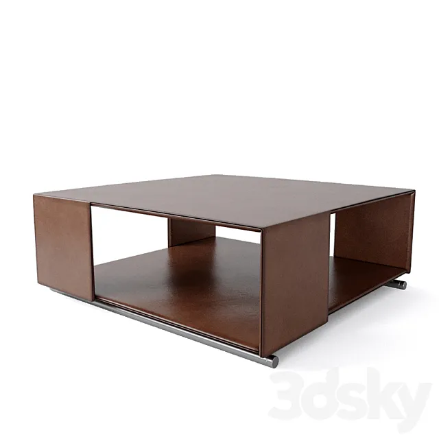 flexform groundpiece coffee table 3DS Max Model