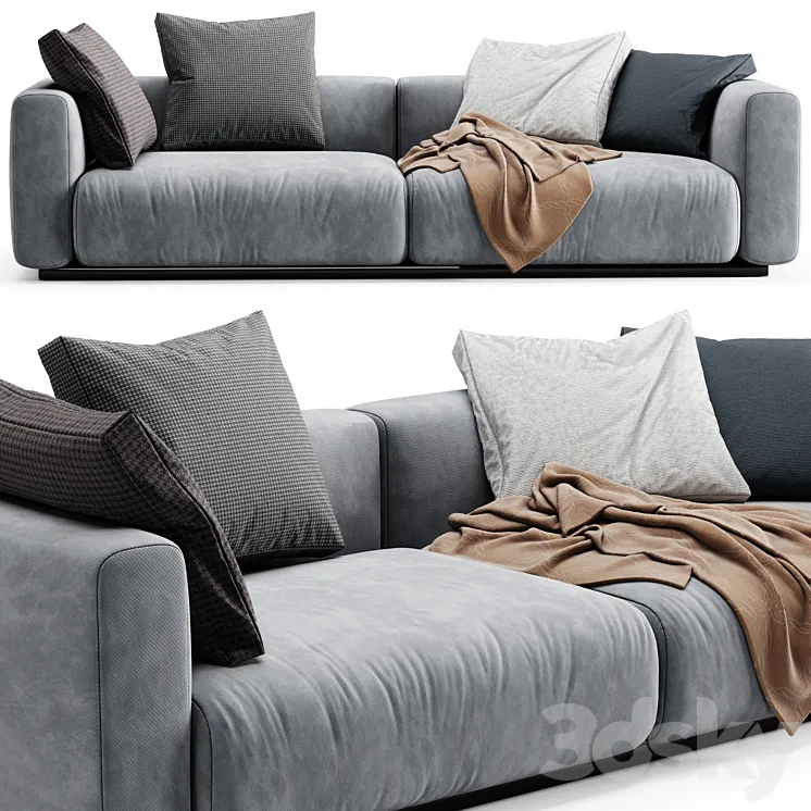Flexform Lario sofa 3DS Max