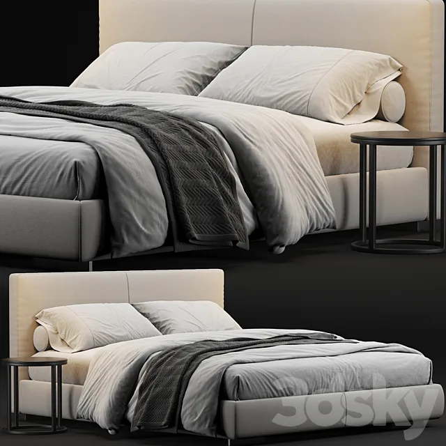 Flexform Magnum Bed 3DSMax File