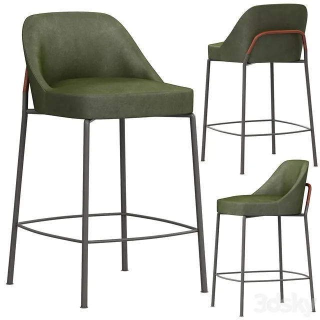 Flexform marley stool 3dsMax Model