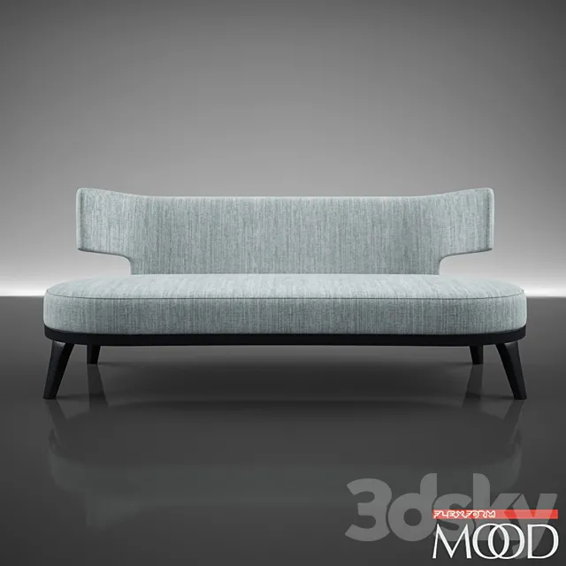 Flexform Mood Drop sofa 3ds Max