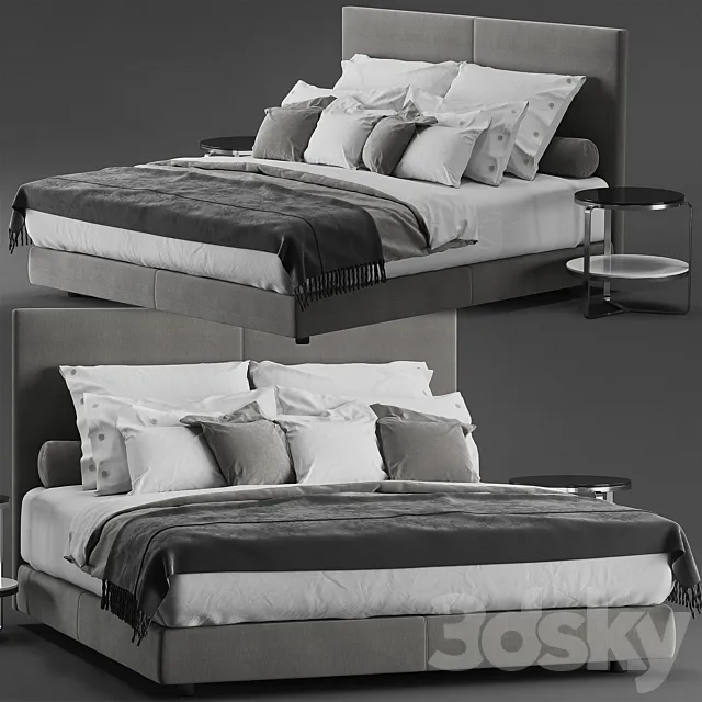 Flexform Oltre Bed 3DSMax File