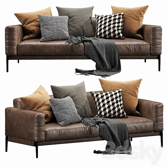 Flexform Romeo Compact 3ds Max