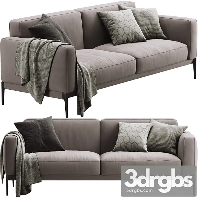 Flexform Romeo Compact Sofa 3dsmax Download