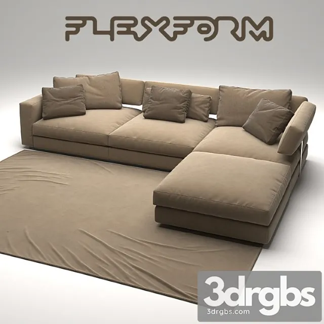 Flexform Sofa 5 3dsmax Download