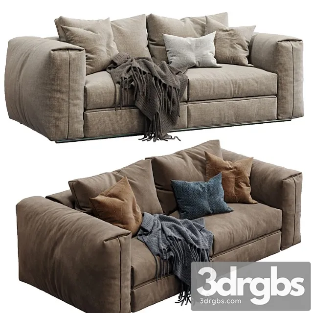 Flexform sofa asolo (2 color version)