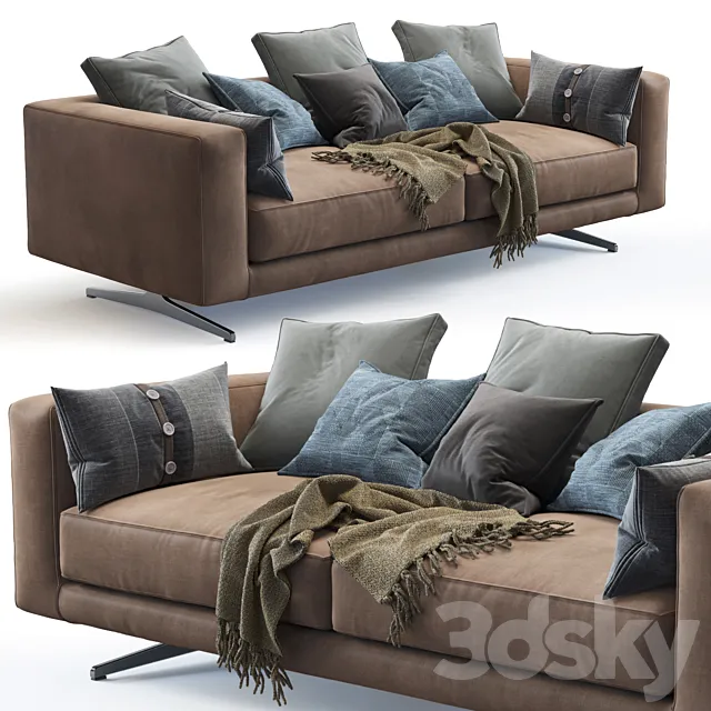 Flexform Sofa CAMPIELLO 3DS Max Model