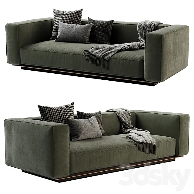 Flexform sofa grandemare 3ds Max