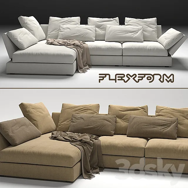 Flexform Sunny Sofa 3DSMax File