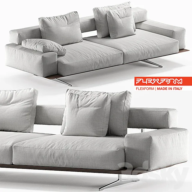 Flexform Wing 3ds Max