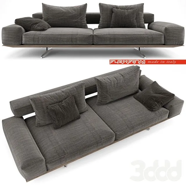 Flexform Wing Sofa 3dsMax Model