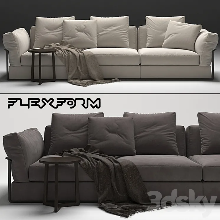 FLEXFORM ZENO LIGHT 3DS Max