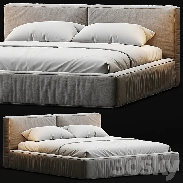 Flexteam Slim One Bed 3ds Max