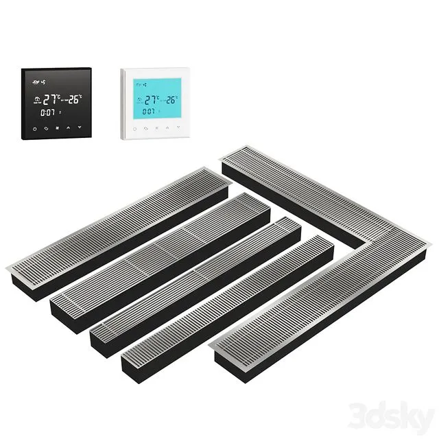 Floor Convectors 3dsMax Model