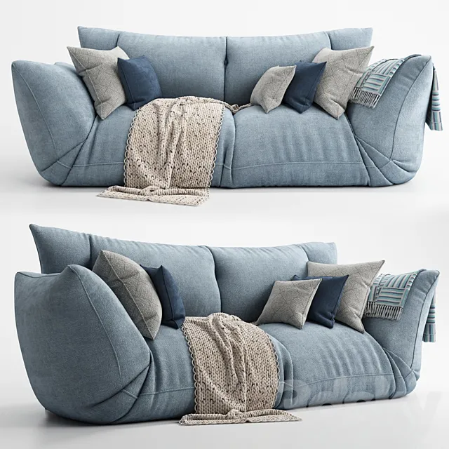 Floor couch sofa [Anis] Anise 3DS Max Model