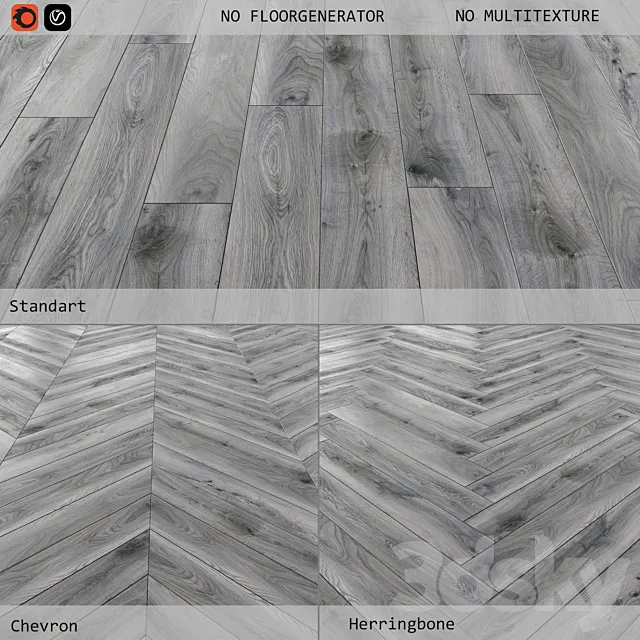 Floor laminate 25 3DS Max Model