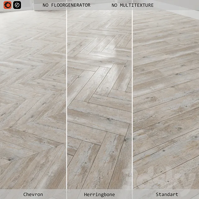 Floor laminate 254 Ranch Brown 3ds Max