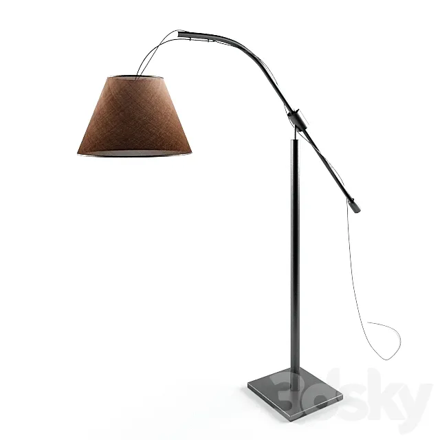 floor lamp 3ds Max