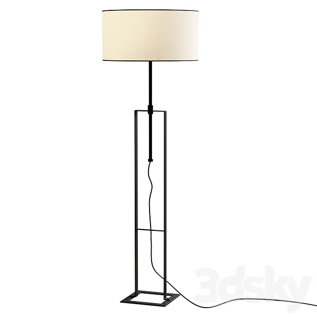 Floor lamp 3ds Max