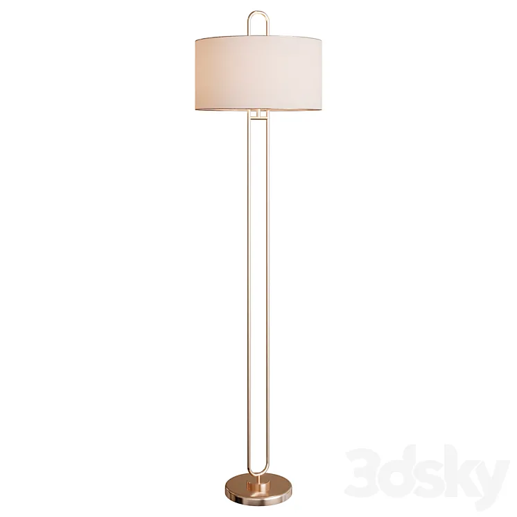 Floor lamp Abbotsford Floor lamp 3DS Max Model