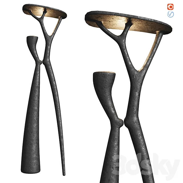 Floor Lamp Abstract Loft Concept 3ds Max