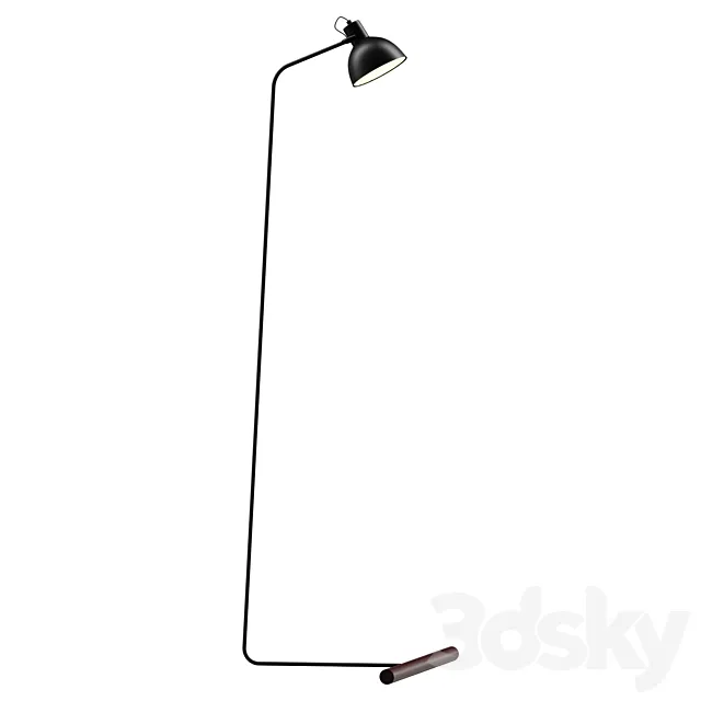 Floor lamp Aito 3DS Max Model