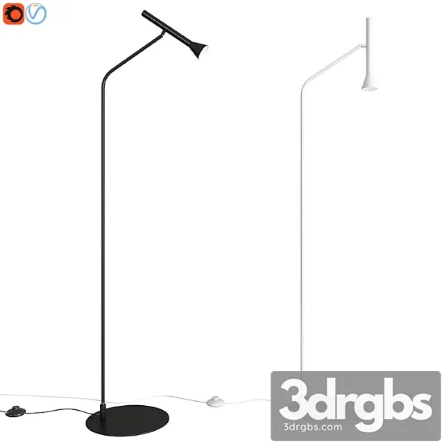 Floor Lamp Aromas Lib P1274 Mat Black 3dsmax Download