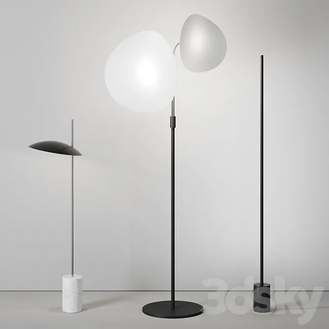 Floor lamp by bs living 3DS Max Model