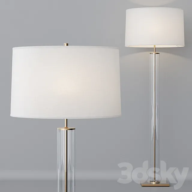 Floor lamp Dantone Home Thomas 3ds Max