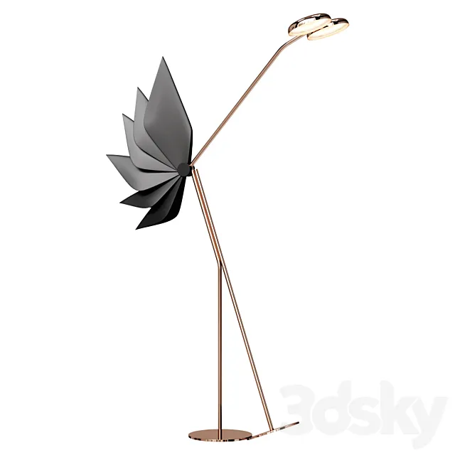 Floor lamp Designer floor lamp Dorking by Light Room 3ds Max