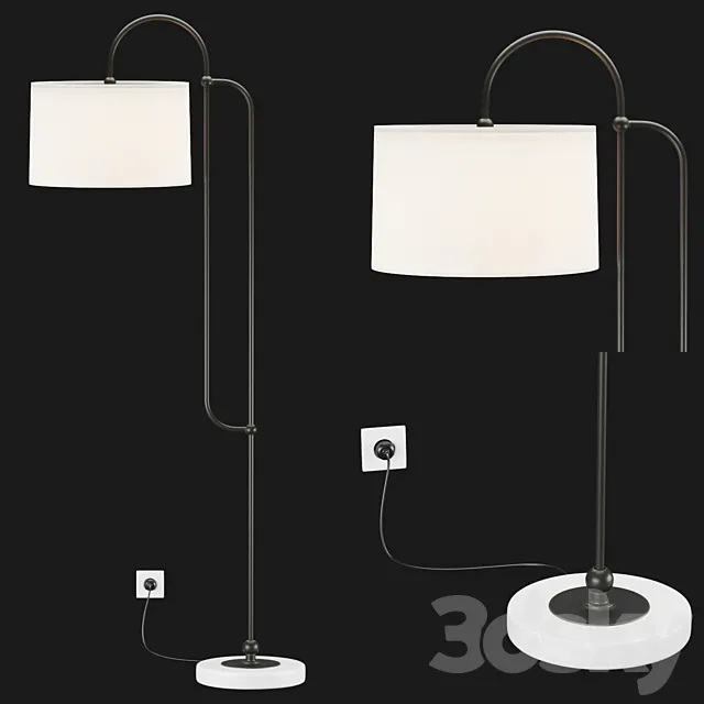 Floor lamp “Dorchester” 3DSMax File