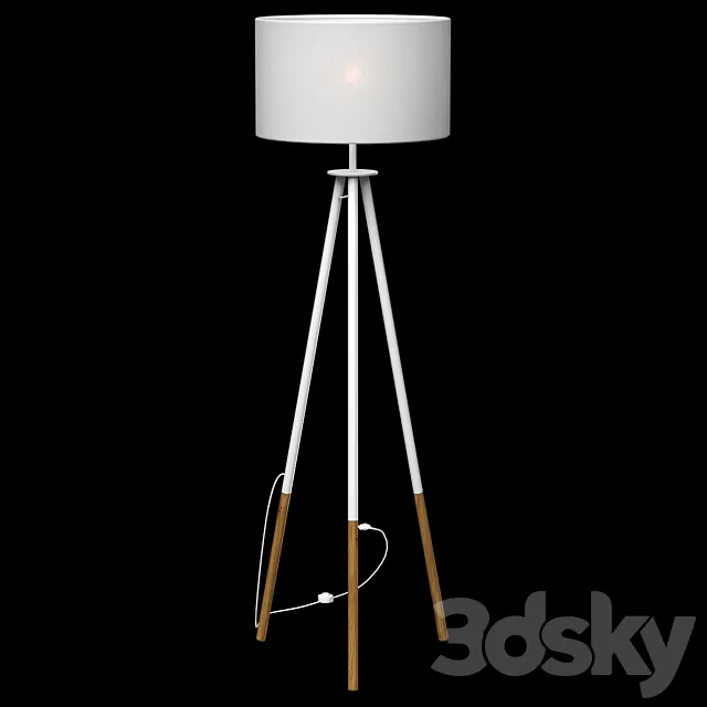 Floor lamp Eglo Bidford 3DSMax File