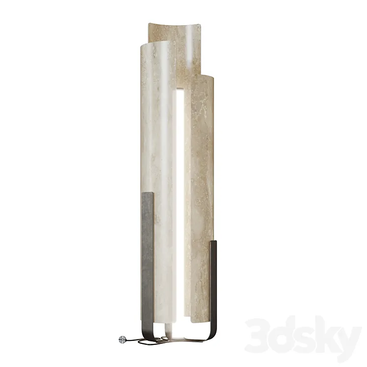 Floor lamp ENNE LYRA 3DS Max Model